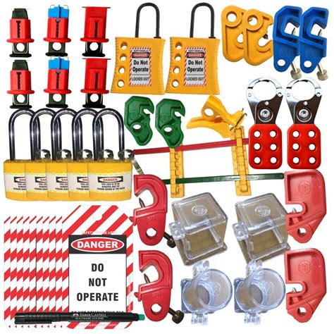 Lockout Tagout Loto Kit-647 Set Of 1 Safety House Loto : Amazon.in ...