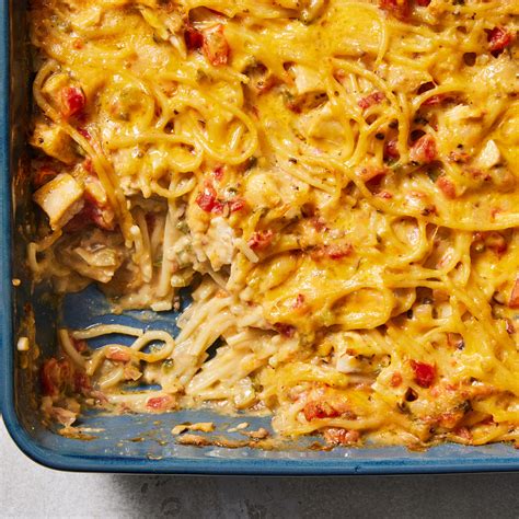 Rotel Chicken Spaghetti Casserole Recipe