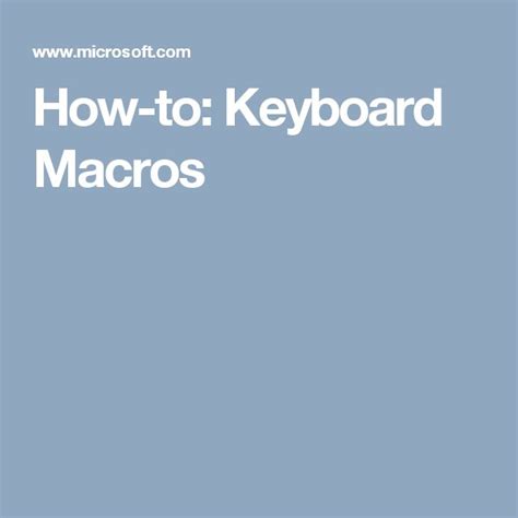Image result for Macro Computer Keyboard Setup