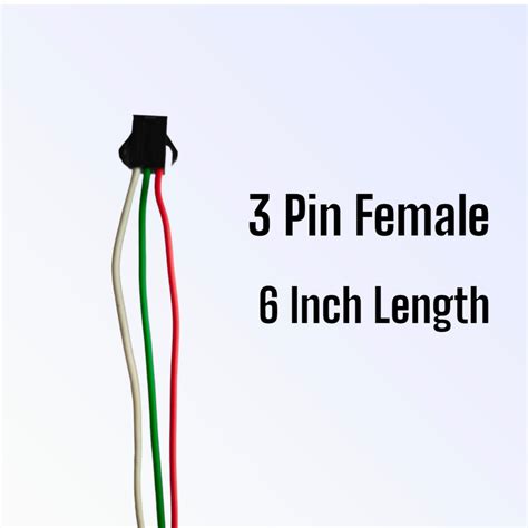 Buy 3 Pin Male Female Connector | HardHat Electronics