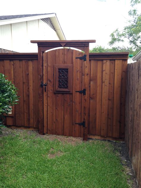 Arched Gate Tall Header | Fence gate design, Backyard gates, Backyard ...