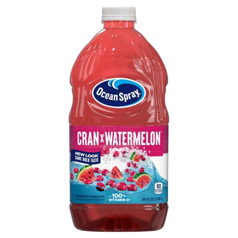 Ocean Spray CranxWatermelon Cranberry Watermelon Flavored Juice Drink ...