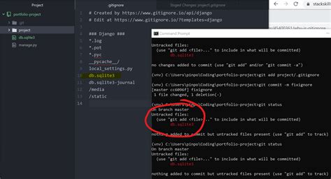 Gitignore Not Working