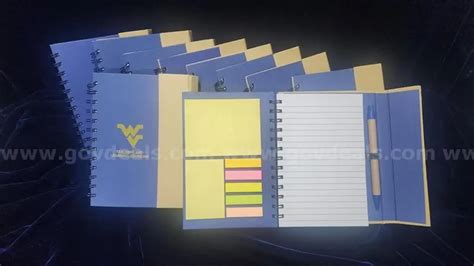 Set of (10) WVU notebooks | GovDeals