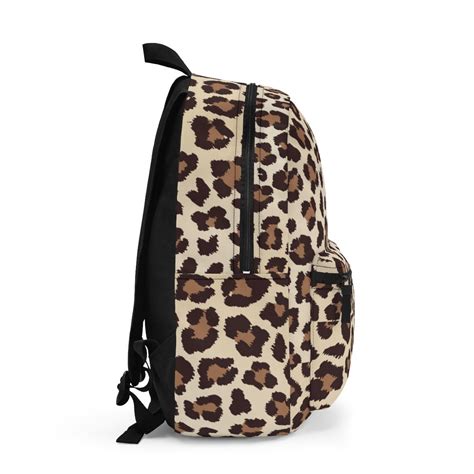 Cheetah Print Backpack - Etsy