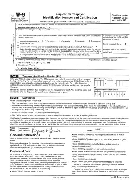 Image result for How to Fill Out Form W-9