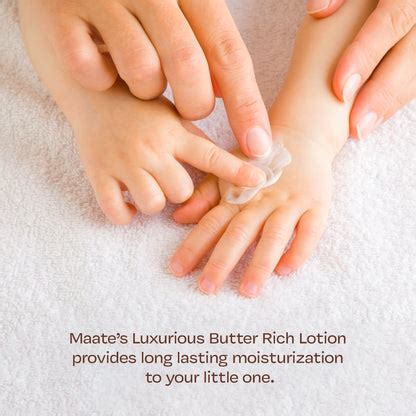 Maate Baby Butter Lotion - Hypoallergenic | Deep Hydration for Dry Baby ...