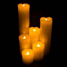 candele led led timer ivory set of 6 battery operated flameless candele led led timer ivory set of 6 battery operated flameless