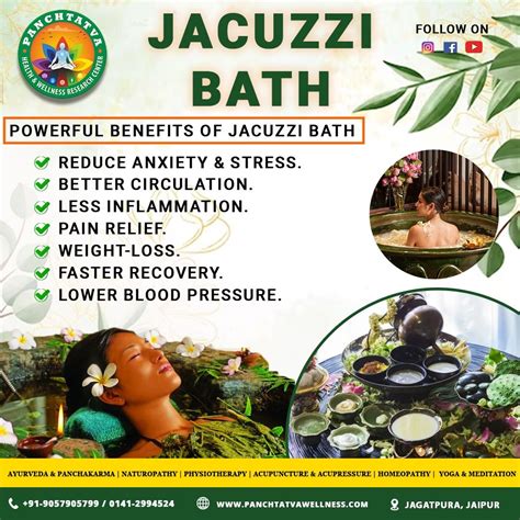 #jacuzzibenefits #wellnessjourney #pamperyourself #relaxationmode… | Panchtatva Health ...
