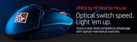 Amazon.in: Buy HP OMEN Reactor 16000 DPI RGB USB Gaming Mouse with ...