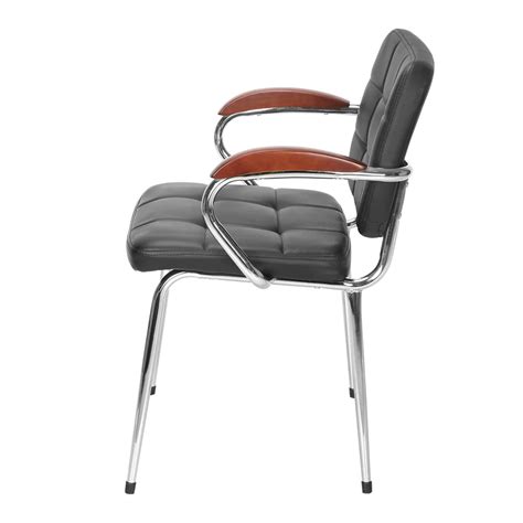 Nilkamal Chopper Visitor Chair (Black) – Velan Store