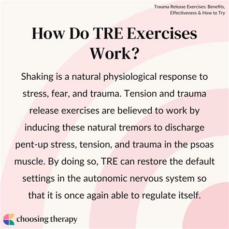 8 Trauma Release Exercises to Try at Home
