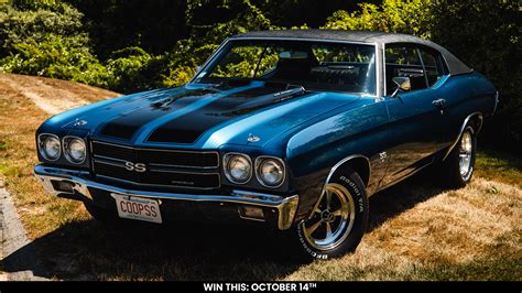 Giveaway Tickets - 20 for 1 - 1970 Chevelle SS – punch4parkinsons