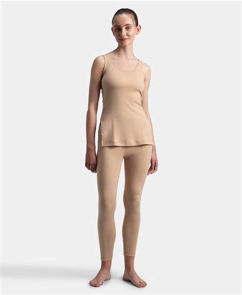 Buy Super Combed Cotton Rich Brushed Fabric Thermal Tank Top with ...