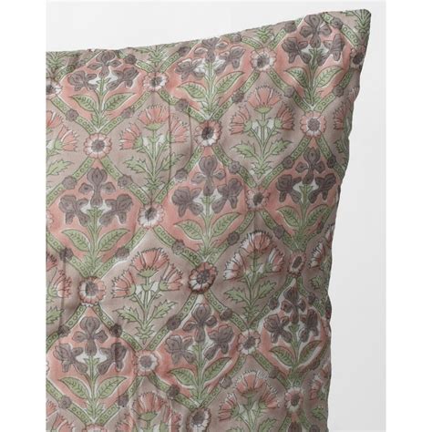 Buy Fabindia Taupe Tyma Cushion Cover Online