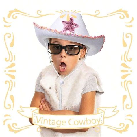 Confezione Da 8 Cappelli Da Cowboy Rosa Con Paillettes - Per Feste A Tema, Addio Al Nubilato, Compleanni E Travestimenti
