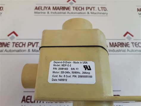 Depend-o-drain Mdp-o-2 Drain Valve – Aeliya Marine Tech