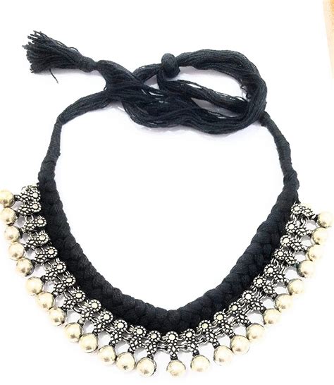 ATHZ handwoven Necklace for traditional and ethnic festival garba ...