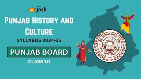 PSEB Class 10 Punjab History and Culture Syllabus 2024-25: Download ...