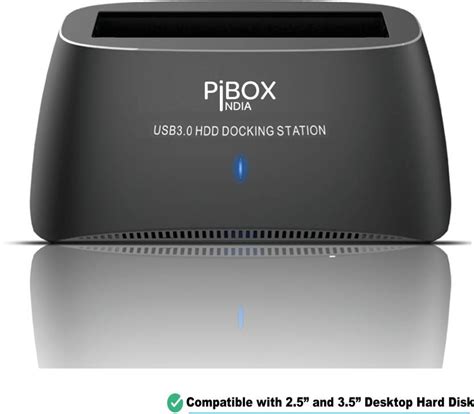 pibox india Desktop 3.5 and 2.5 SSD HDD DOCKING STATION USB 3.0 Hard ...
