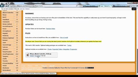 Image result for Sims 3 Master Controller Mod
