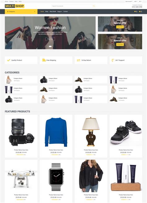 UI设计购物app首页界面模板素材-正版图片401477101-摄图网