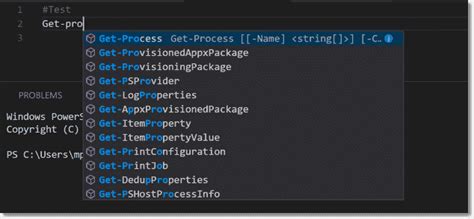 Vscode Variables PowerShell 的图像结果