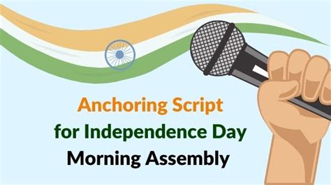 Image result for Anchoring Script for Independence Day Program