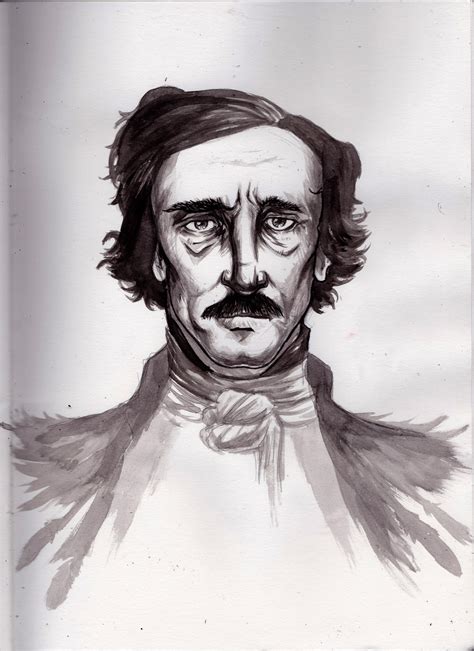 Edgar Allan Poe Drawings at netestrellablog Blog