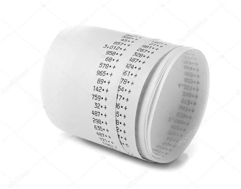 Adding Machine Tape 的图像结果