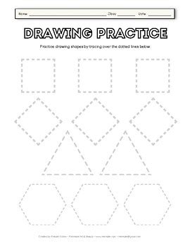 Image result for Drawing Practice Worksheets
