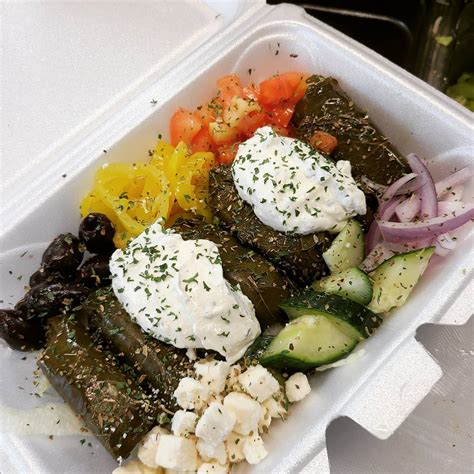 Menu at Taste of Greece & Moroccan street food restaurant, Columbus