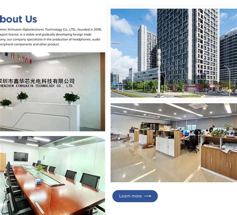 Company Overview - Shenzhen Xinhuaxin Optoelectronic Technology Co., Ltd.