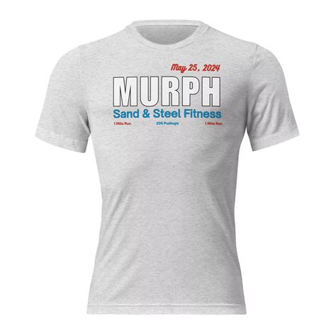 Murph 2024 Tri-blend T-Shirt - CrossFit Sand & Steel