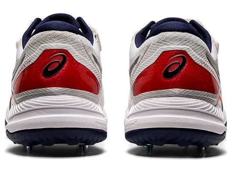 Asics Speed Menace FF Men's Cricket Shoe - White/Peacoat – Achivr