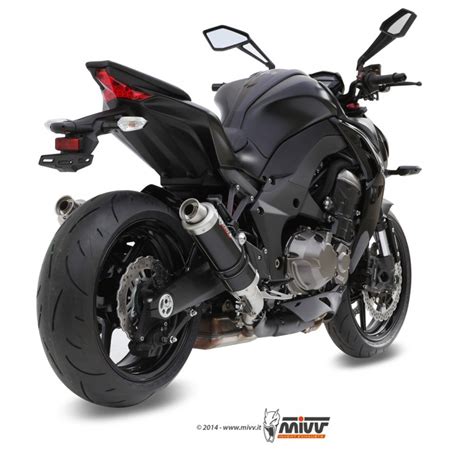 MIVV Carbon 2X Slip On GP Exhaust For Kawasaki Z1000 / R 2014-2020 Part ...
