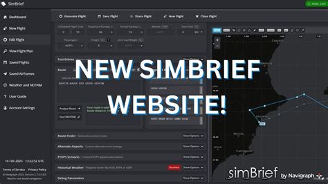 Simbrief Tutorial 的图像结果