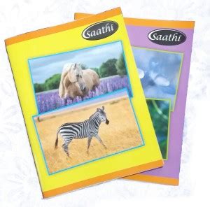 Saathi 0001 Book-size Notebook Unruled 24 x 18 cm 164 Pages Price in ...