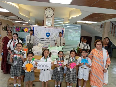 Social Service: St Marks Sr Sec Public School Meera Bagh