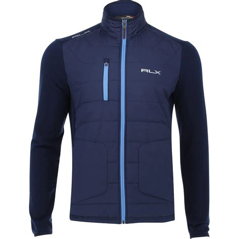 This RLX full-zip jacket is the perfect transitional layer for fall golf