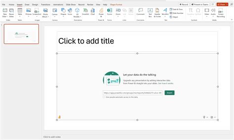 Image result for Power BI Plugin for PowerPoint