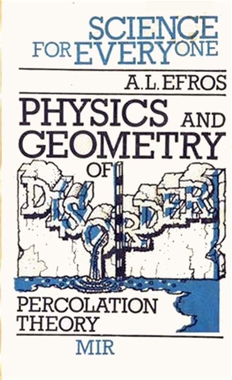 Physics and Geometry of Disorder: Percolation Theory (Science for ...