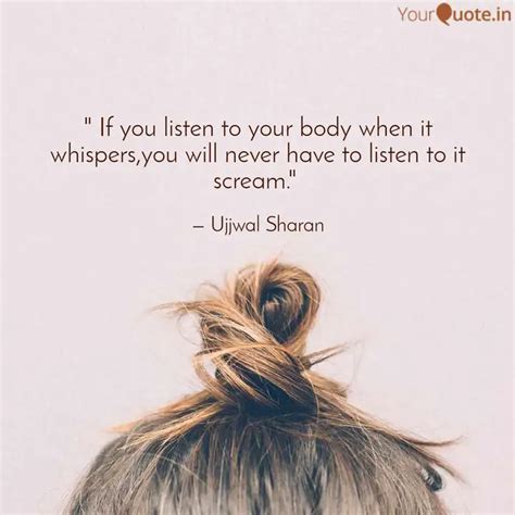 " If you listen to your b... | Quotes & Writings by Ujjwal Kumar ...