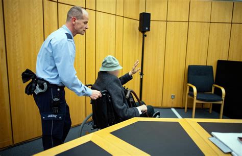 Former Nazi Concentration Camp Guard on Trial in Hamburg