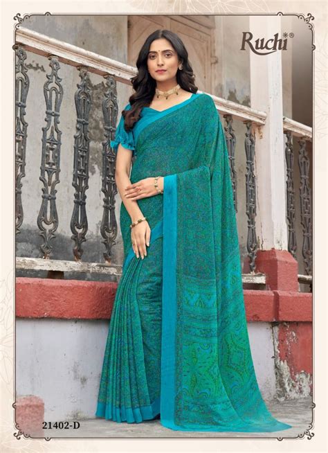 Ruchi Star Chiffon Hits Vol 2 Fancy Soft Saree Collection