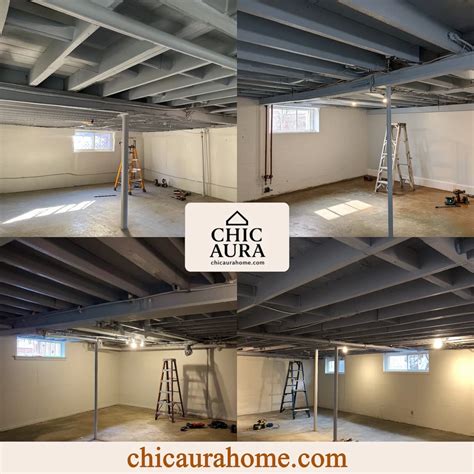 20 Amazing Basement Ceiling Ideas Inexpensive DIY for a Stunning Makeover