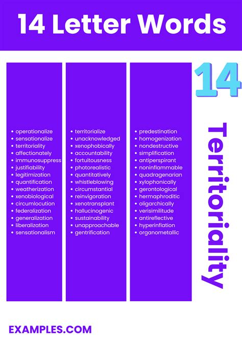 450+ 14 Letter Words List, Meaning, PDF