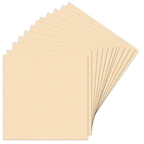 PD Craftozone Square MDF Pine Wood MDF Boards for Art and Craft - 2.1mm ...