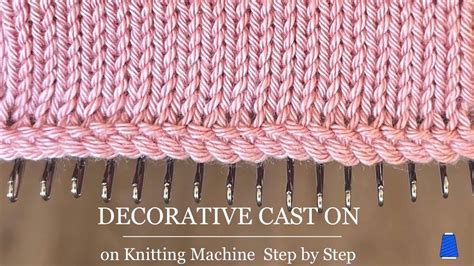 Image result for Knitting Machine Cast On 4 Tutorials
