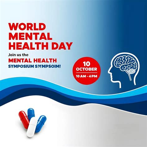 World mental health day gradient background transitioning from light ...